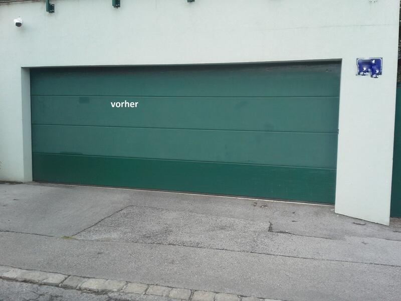 Garage vorher